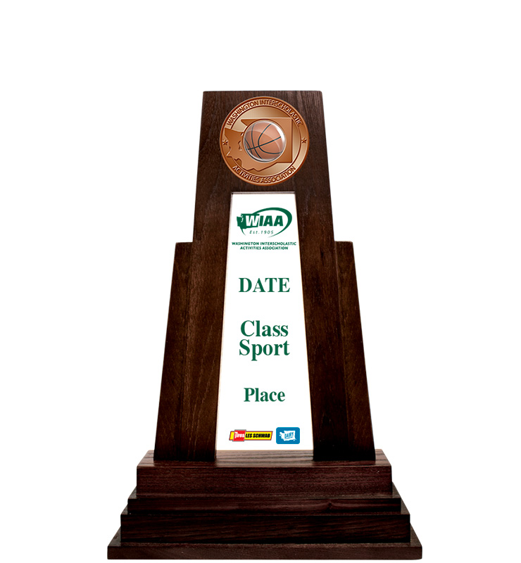 WIAA 3rd-8th Place Miniature Trophy