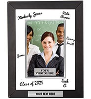 Vertical Signature Frame Plaque