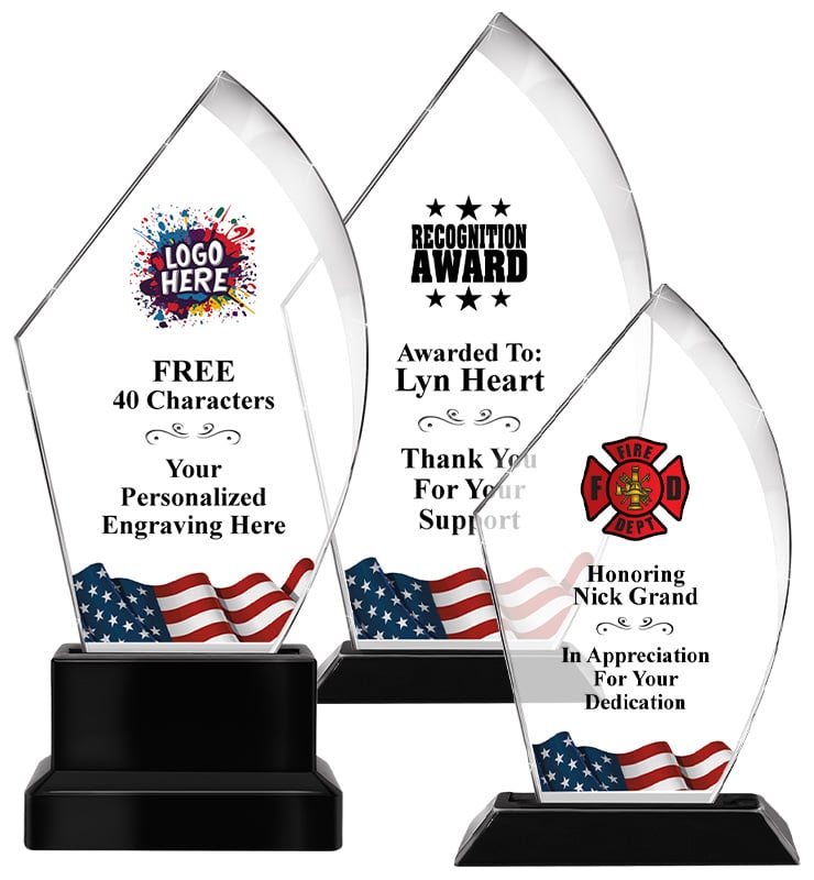 American Flag Voyage Acrylics