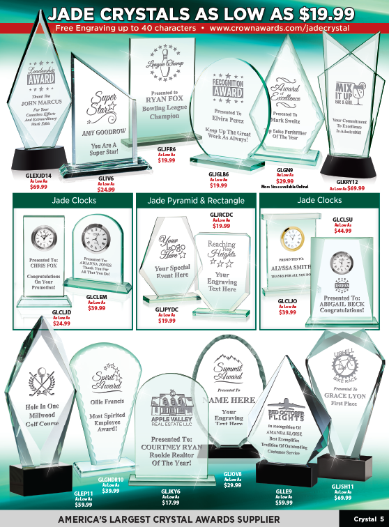 Crown Awards Catalog