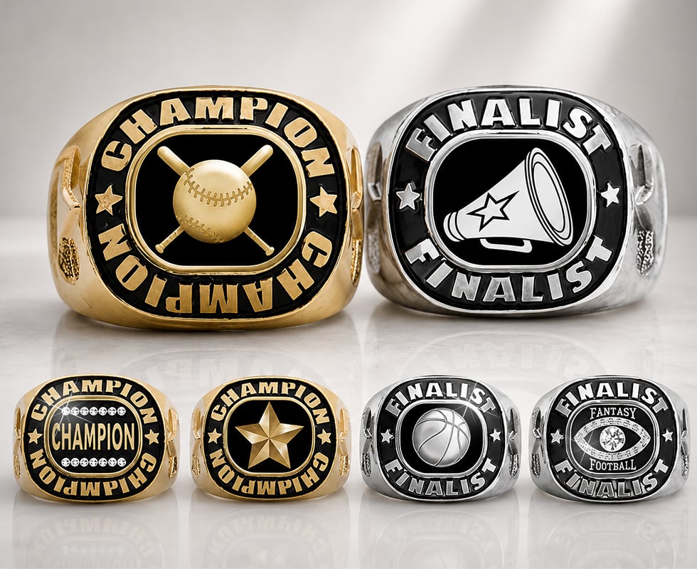 Champion and Finalist Rings