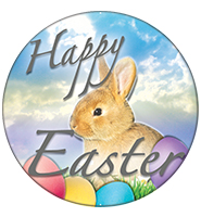 2" Easter Sticker