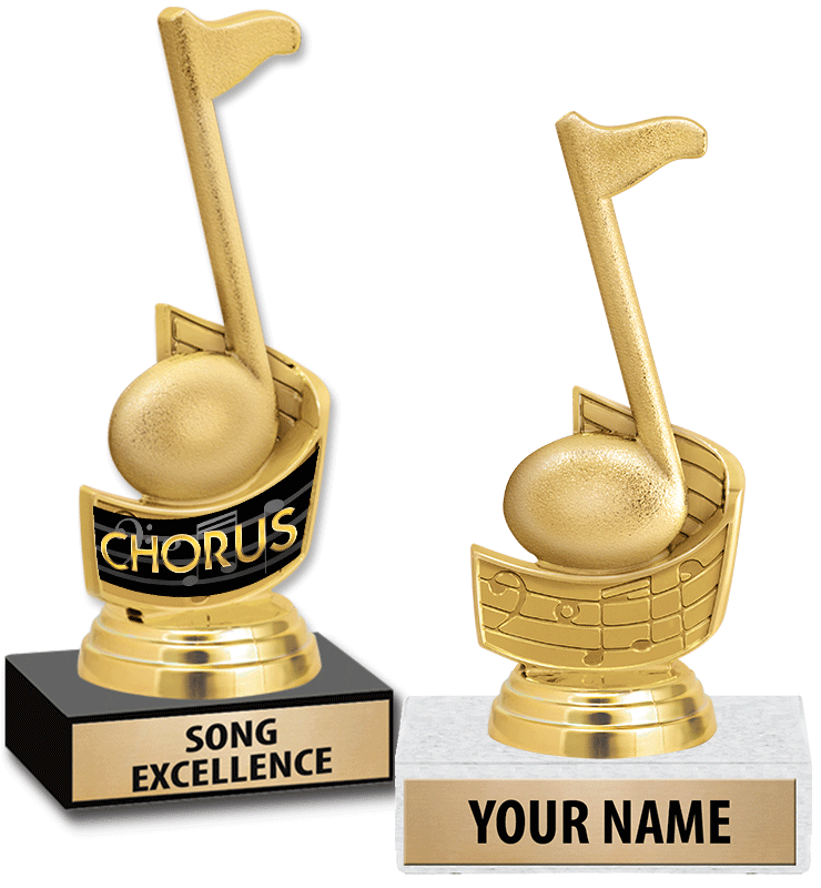 Music Insert Trophies