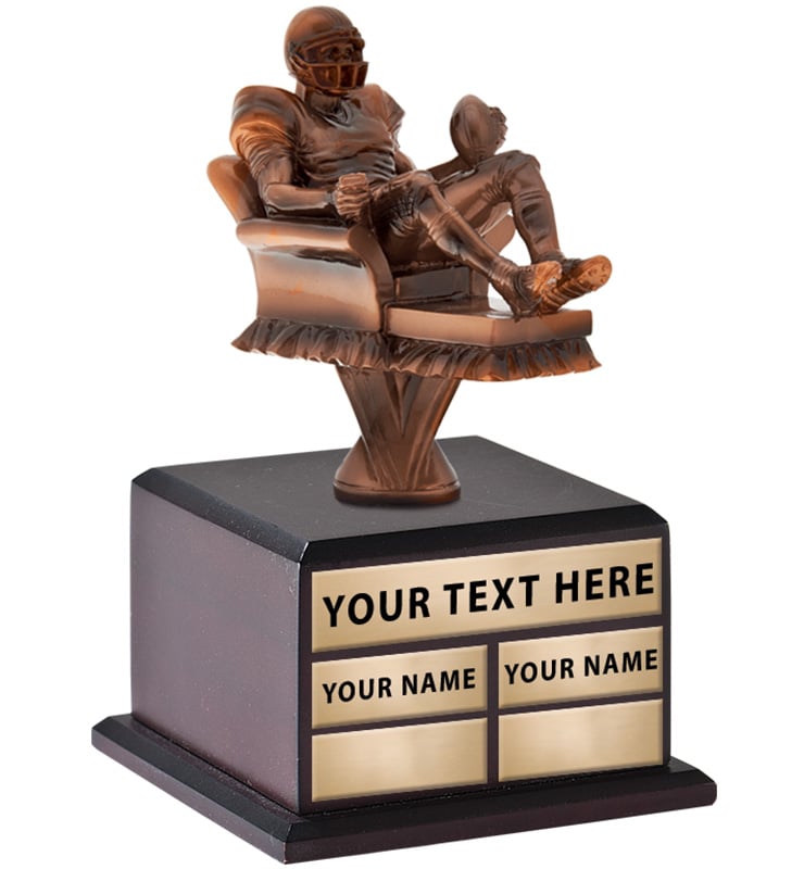 Fantasy Football Couch Potato Perpetual Base Trophy