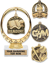 Floating Medal Trophy