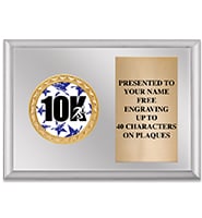 Silver Horizontal Insert Plaques