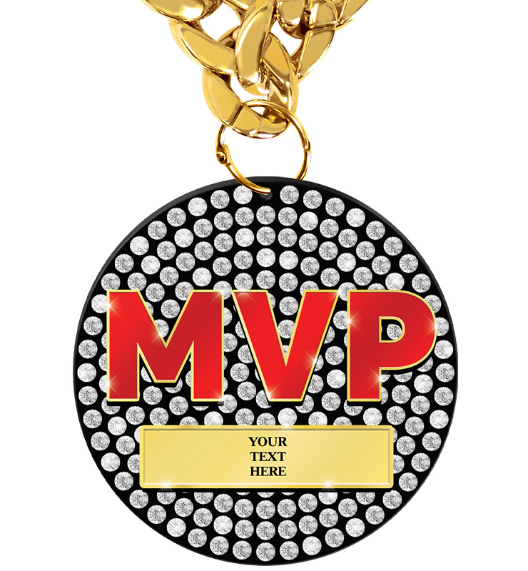 6" Baller MVP Acrylic Medal