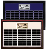 72 Plate Landscape Frame Perpetual Plaque