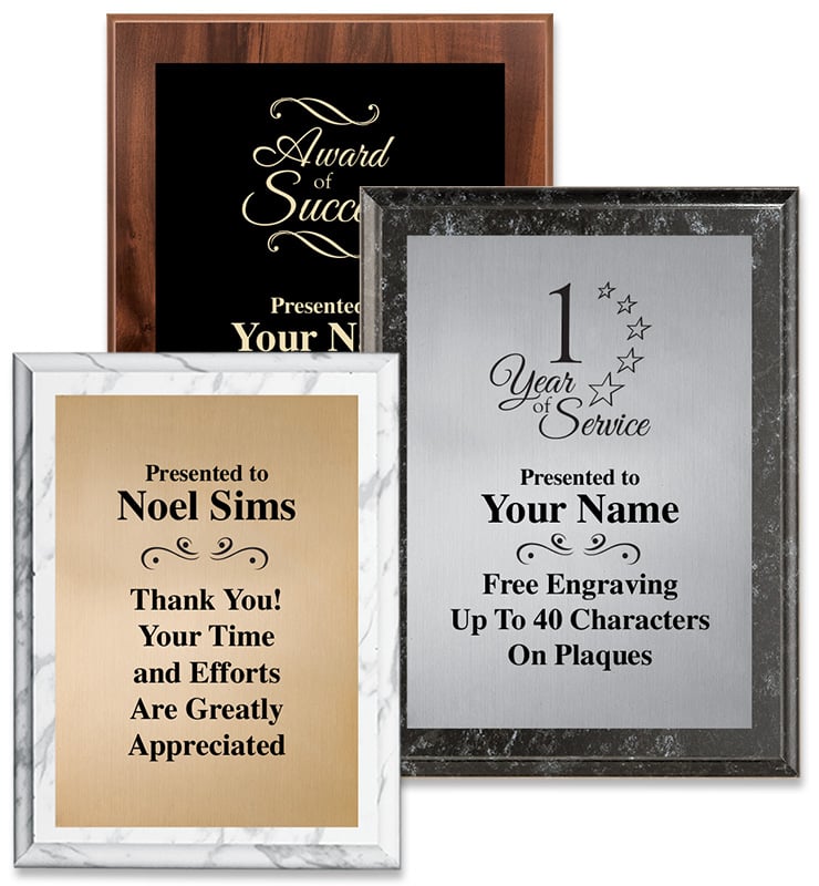 Metallix Corporate Logo Plaques