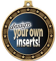 1 3/4" Universe Star Medal