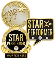 Star Performer Pins