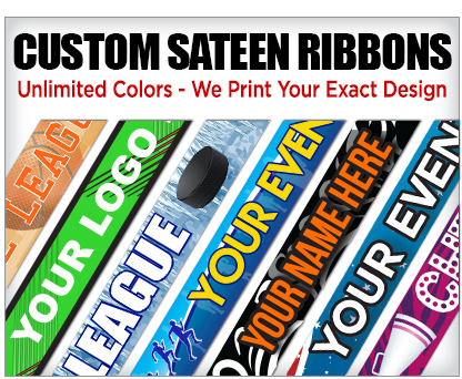Custom Sateen Ribbons