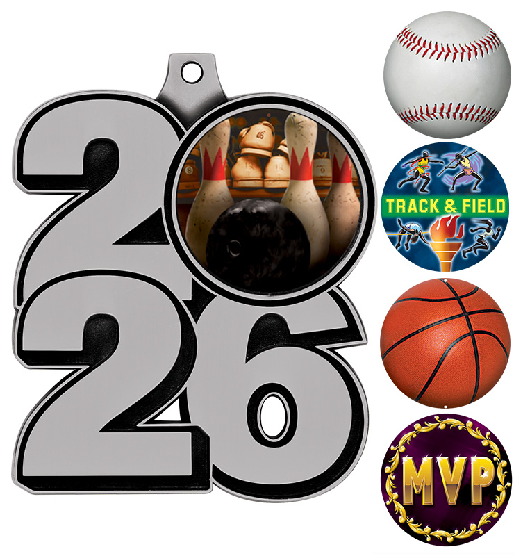 2 1/4" 2026 Insert Medals
