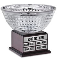 9 1/2" Masters Bowl Perpetual Trophy