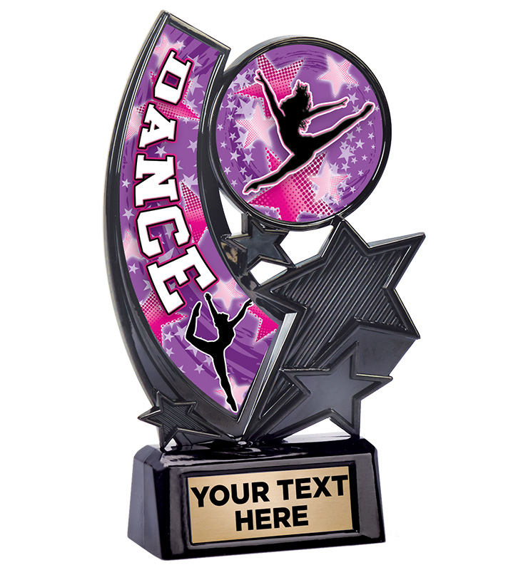 6 1/4" Dance Onyx Icicle Trophy