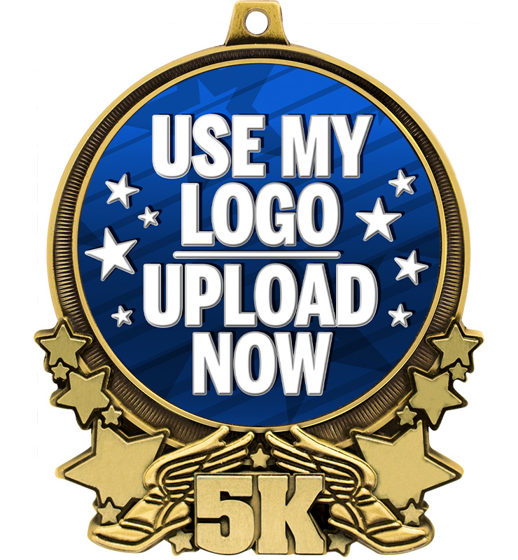 3" 5K Double Action 2.0 Medals