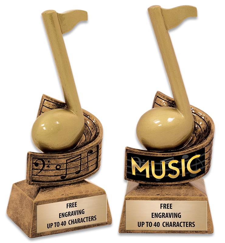 Music Note Insert Sculpture