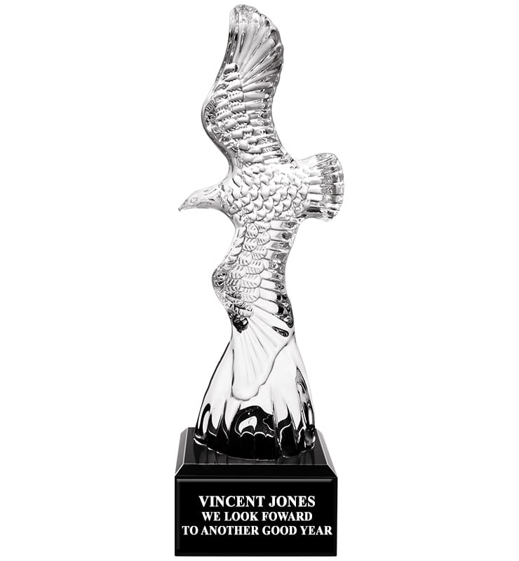 Soaring Eagle Crystal Award