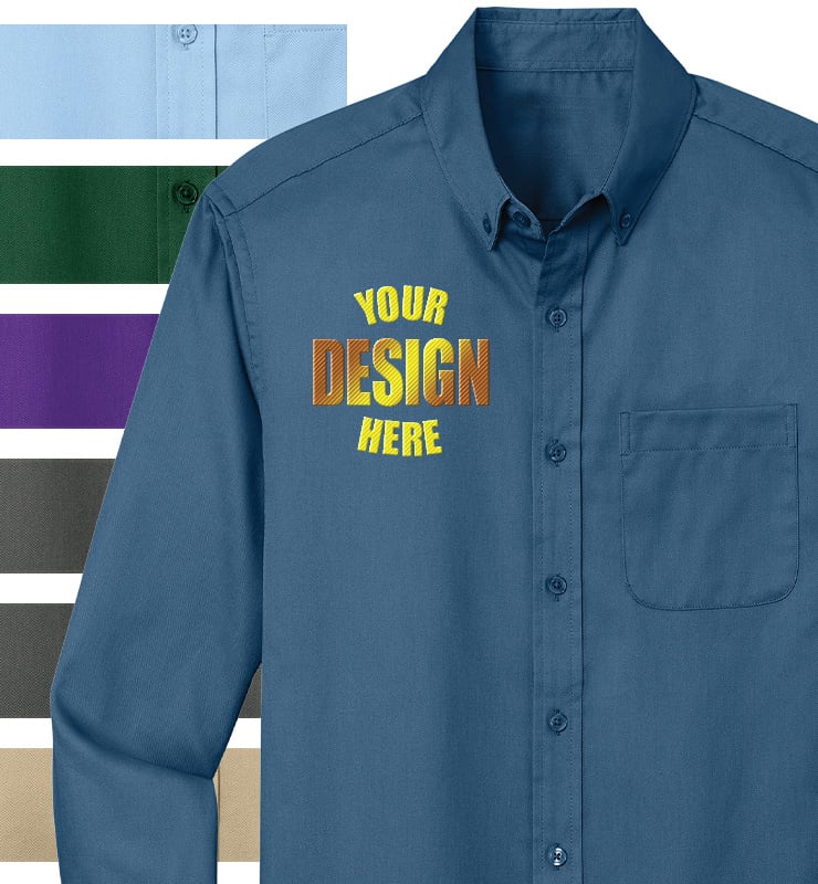 Men's Long Sleeve Dress Shirt