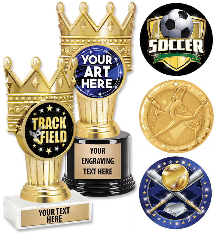 Crown Insert Trophy