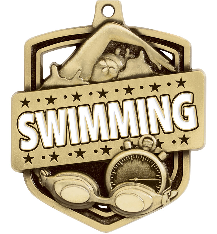 2 1/4" Admiral Swimming Medals