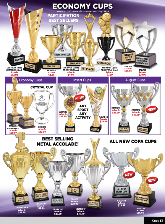 Crown Awards Catalog