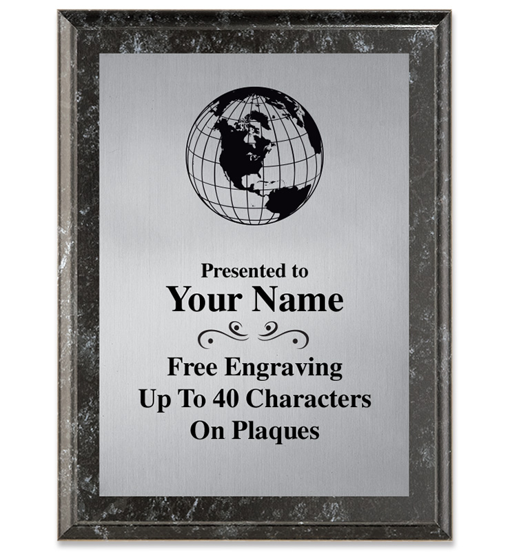 Metallix Logo Plaque With Silver Plate