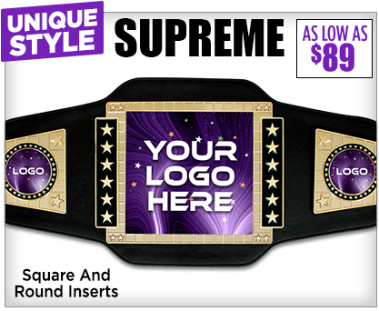 Custom Supreme Champion Belt