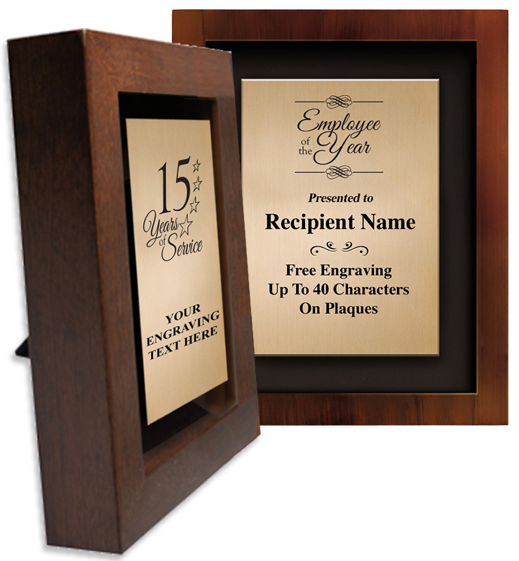 Shadow Box Frame Plaque