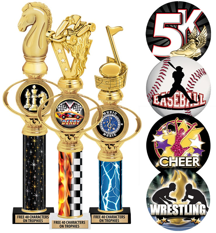 Oval Insert Trophies