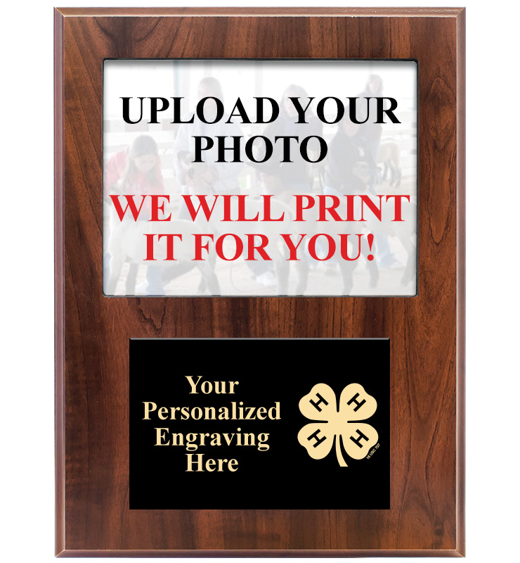 4-H Upload Your Photo Plaque