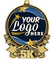 3" 5K Double Action 2.0 Medals