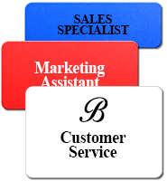 Horizontal Badge - 2 Lines