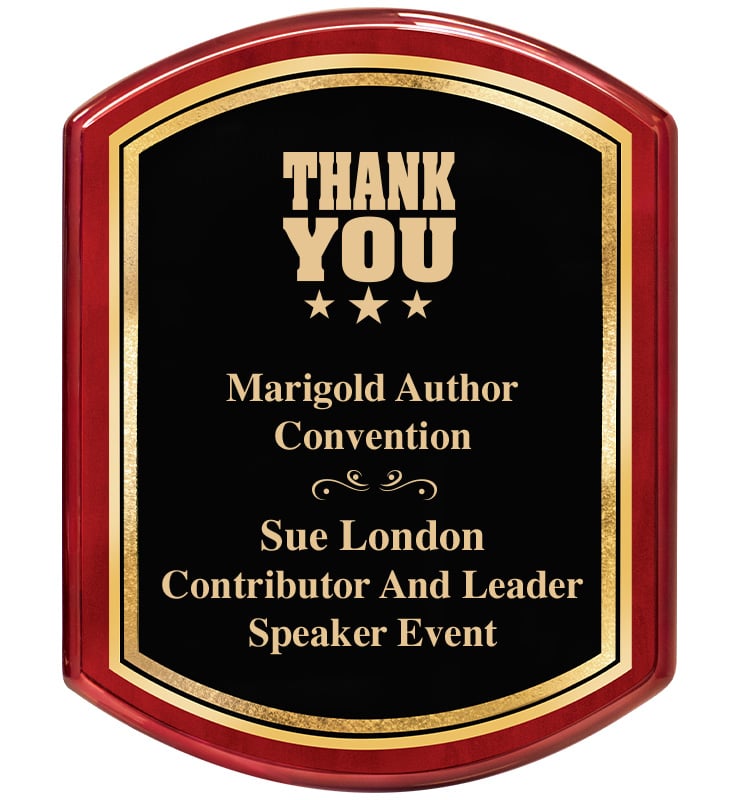 Regal Rounded Rosewood Plaque