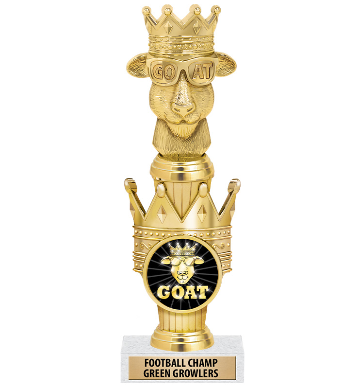 Crown Insert Riser Trophy
