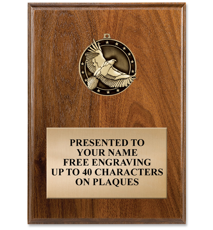 Eagle Medallion Plaque