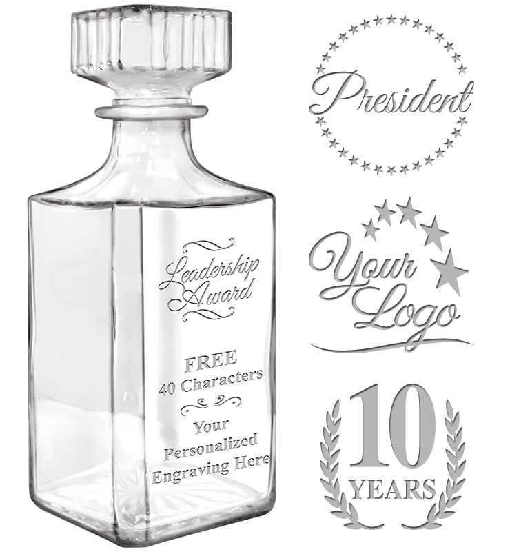 Crystal Decanter 33.75oz