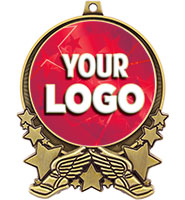 3" Winged Foot Double Action 2.0 Medals