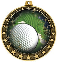 2 1/2" Starlet Insert Medals