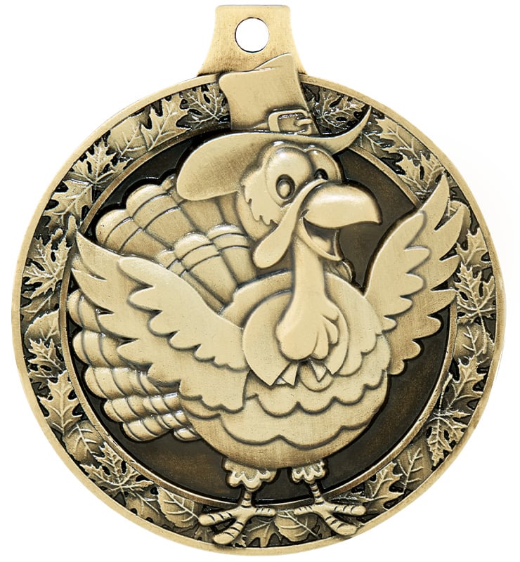 2" Turkey Medal