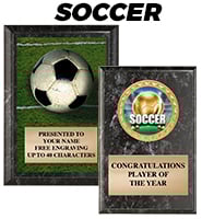 Soccer Plaques