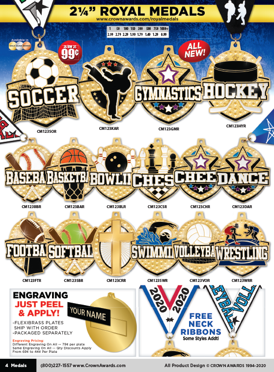 Crown Awards Catalog