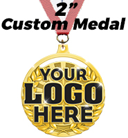 2" Custom Diecast Medal