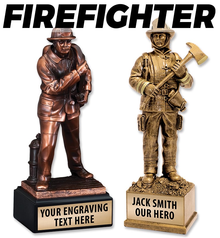 Firefighter Sculptures