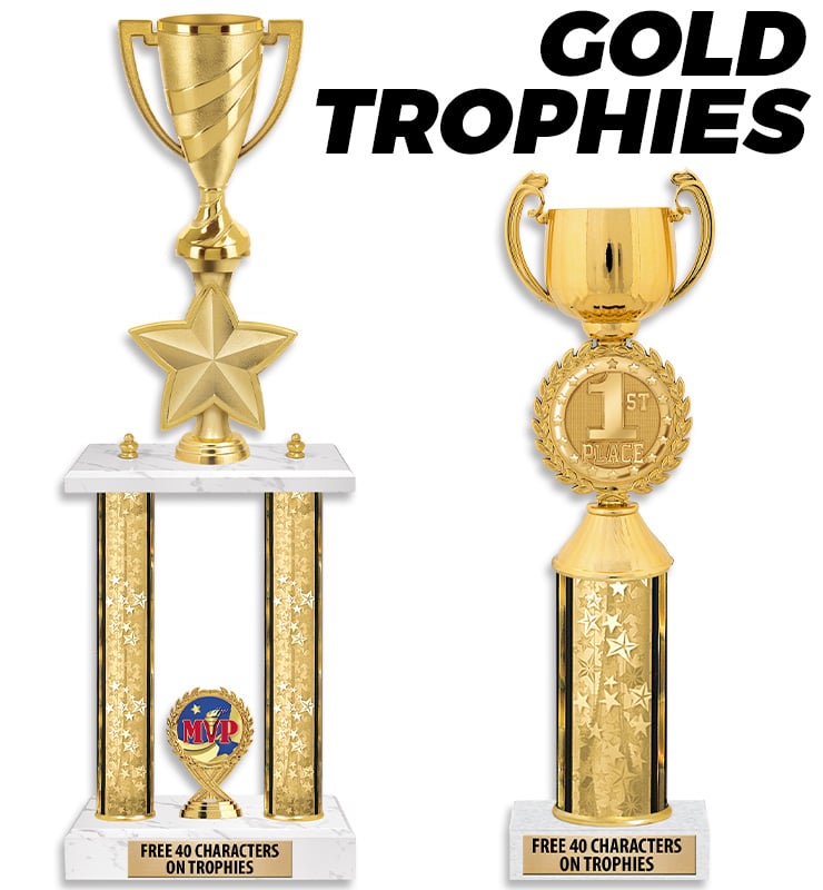 Gold Column Trophies