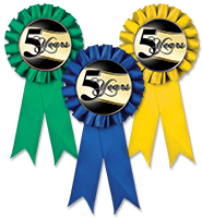 Recognition Insert Rosette Ribbons