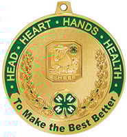 2 1/2" 4-H Sheep Medal