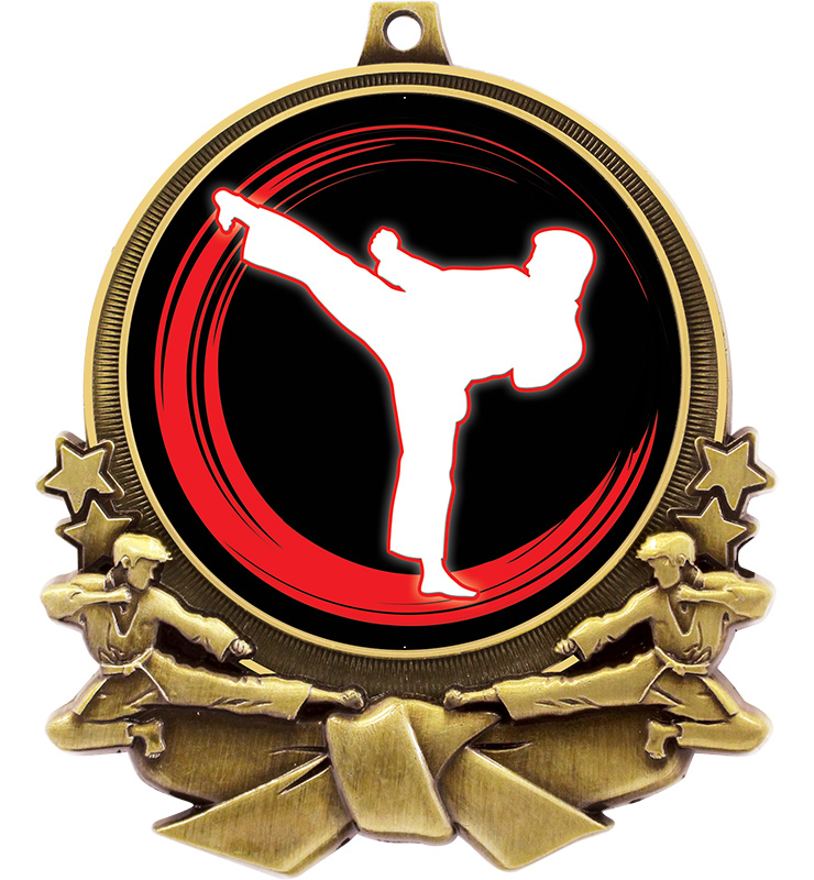 3" Martial Arts Double Action 2.0 Medals