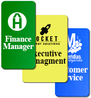 Vertical Badge - 3 Line