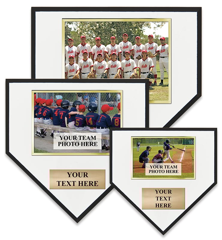 Home Plate Team Photo Plaque
